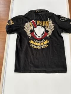 【豪華総刺繍】VANSON × 武装戦線 T.F.O.A デスラビットポロシャツのサムネイル