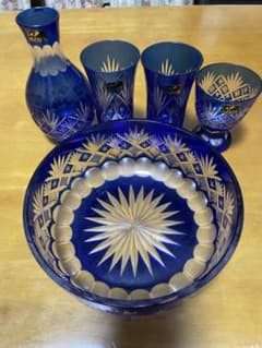 江戸切子 徳利セットのサムネイル