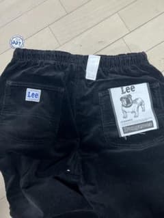 LEE コーデュロイパンツ　黒　未使用　Mのサムネイル