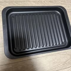 ニトリ、フッ素トリプルコートでこびりつきにくいグリルトレー深型ワイド2、（難ありのサムネイル
