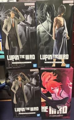 LUPIN THE IIIRD フィギュア 4点セット - メルカリ