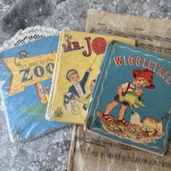 ❤️セール621⑦英語ビンテージ図鑑8冊セット　ジャンクジャーナル素材　洋書古書 ジャンクジャーナル素材に☆まとめ売りSALE3冊セット絵本ビンテージ