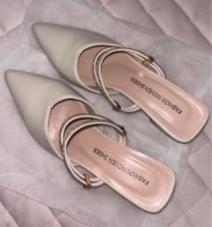 Fashion Women Shoes アイボリーサンダルのサムネイル