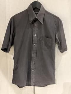 最初期　RAF SIMONS 半袖シャツ グレー 46 最初期 RAF SIMONS 半袖シャツ グレー 46 - メルカリ
