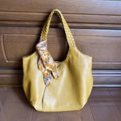 日本限定モデル】MOTHERHOUSE レザー トートバッグ 編み込みハンドル 