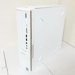 電源付 mouse スリムPCケース 本体 ホワイト MATX ⑥のサムネイル