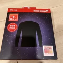 HEATTECH ブラック Tシャツ Mサイズのサムネイル