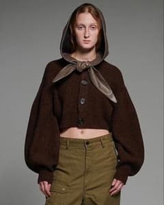 【INSCRIRE】 24aw クロップドカーディガンのサムネイル