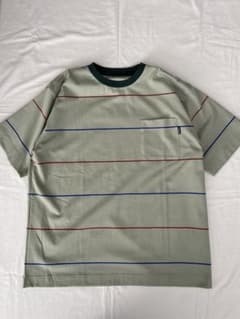 cabaretpoval THIRD STRIPE TOP GREIGE L - メルカリ