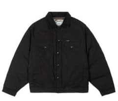 supreme canvas down trucker jacket - メルカリ