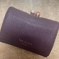 ted baker suri がま口　3つ折り　財布　マルーンのサムネイル