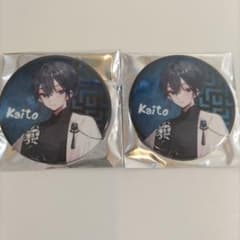 KAITO トレーディング 大き目メタリック缶バッジ - メルカリ