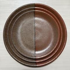 新品 作家 小澤基晴 弓張月 8寸 7寸 6寸 皿 3枚 新品 作家 小澤基晴 弓張月 8寸 7寸 6寸 皿 3枚 - メルカリ