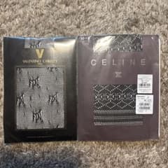新品CELINE セリーヌ VALENTINO ストッキング2足セットのサムネイル