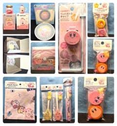 커비 카페 이치 반 쿠지 칼 붙이 키친 상품 캐릭터 상품 세트