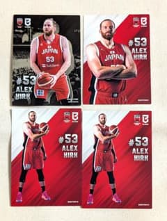 【アレックス・カーク】Bリーグ リアルカードコレクション 日本代表ver.のサムネイル