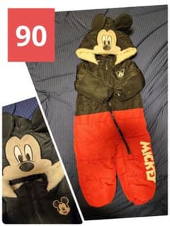 90 Disney Mickey Jumpsuit, Costume Snow Jumpsuit