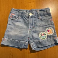 EDWIN デニムショートパンツ　110㎝のサムネイル
