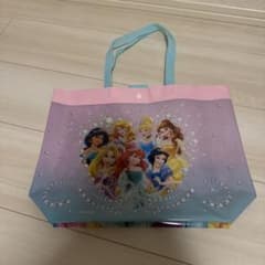 ディズニープリンセス ビニールバッグ プールバッグ おまけポーチつきのサムネイル
