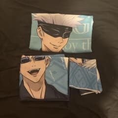 Jujutsu Kaisen Satoru Gojo Tapestry, Noren (Japanese curtain), Tenugui (Japanese hand towel) - Set of 3