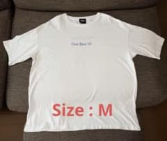 藤井風 God Bless Us Tシャツ 白 Mサイズ - メルカリ