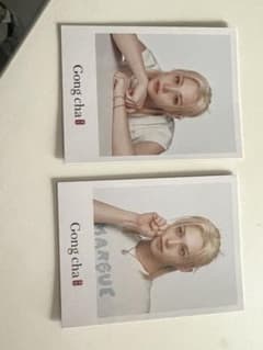 Gong cha フォトカード 2枚セットのサムネイル