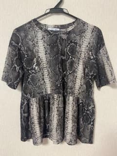 ZARA トップス パイソン柄のサムネイル