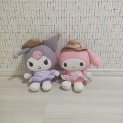 クロミ＆マイメロ　ぬいぐるみ　中サイズのサムネイル