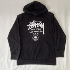 <ジャンク品>ブラック フード付きパーカーのサムネイル
