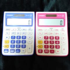 【CASIO】 電卓 カシオ　2つセットのサムネイル