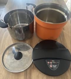 美品サーモス 真空保温調理器 シャトルシェフ 4.5L KBF-4500 APRのサムネイル