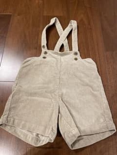 韓国子供服　コーデュロイサロペットのサムネイル