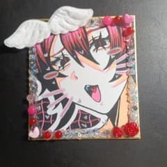 手描きイラスト 色紙 アート デコレーション 萌え絵 地雷のサムネイル