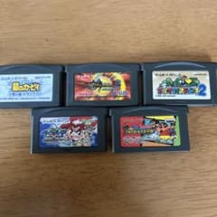 ゲームボーイアドバンス ソフト 5本セットのサムネイル