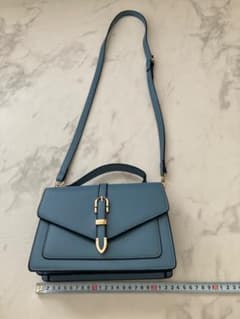 新品未使用ブルー ショルダーバッグ 2way