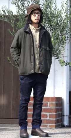 美品 remilla　ビエラボアジャケット　М　ダークネイビー REMILLA ビエラボアジャケット│JAU / ジャウー | REMILLA