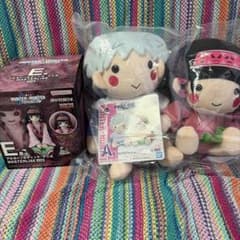 HUNTER×HUNTER一番くじ A賞 キルア&アルカぬいぐるみ E賞ナニカ - メルカリ