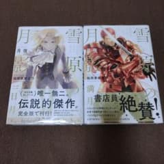 月夜『雪原の月影』三日月、満月、2冊セットのサムネイル