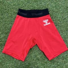 hummel サッカー インナータイツ レッド 140のサムネイル