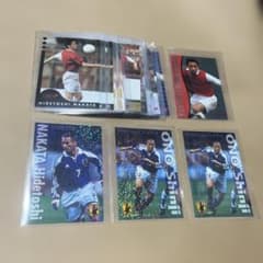 中田英寿 小野伸二トレカカードセット