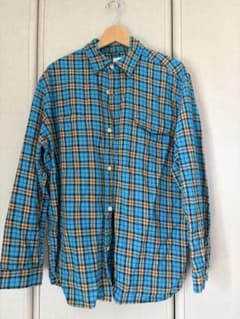 detail in perfection ネルシャツ ブルーチェック Lのサムネイル
