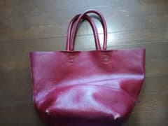 Thumbnail of THE CONRAN SHOP レザー トートバッグ ボルドー