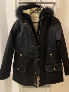 最終値下げ！ケイトスペード　N-3B モッズコート　黒　Lのサムネイル