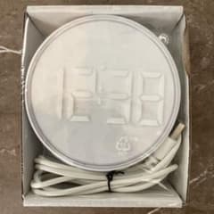 IKEA PLUGGET アラームクロック, ホワイトのサムネイル