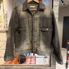 WYM LIDNM】DENIM CROPPED ZIP TRUCKER JK - メルカリ