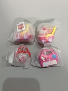 ハローキティ かわいいおもちゃミニチュアチャーム 4個セットのサムネイル