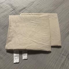 無印良品 洗いざらし枕カバー 50×70cm ライトベージュ 綿100%のサムネイル