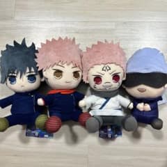 呪術廻戦　ぬいぐるみ　4個セットのサムネイル