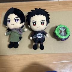 仮面ライダージオウ　ゲイツ　ウォズぬいぐるみ 2体 ＆ ライドウォッチ セットのサムネイル