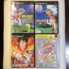 ps2 みんなのテニス他 4セット！のサムネイル